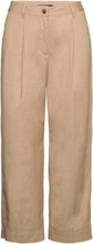 D2. Relaxed Turn Up Chinos Bottoms Trousers Chinos Beige GANT