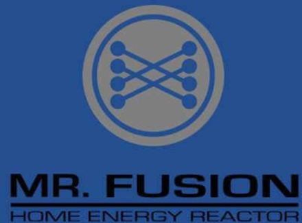 Back To The Future Mr Fusion Men's T-Shirt - Blue - XXL