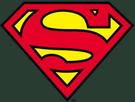 Official Superman Shield Men's T-Shirt - Green - S