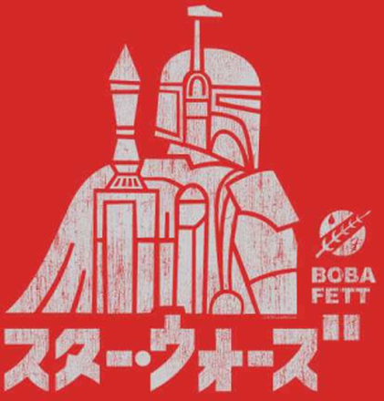 Star Wars Kana Boba Fett Men's T-Shirt - Red - XL