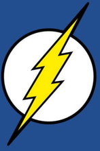 Justice League Flash Logo Women's T-Shirt - Blue - M