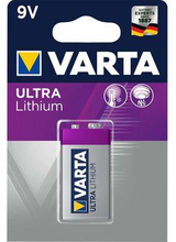 Varta: Ultra Lithium 9V Batteri 1-pack