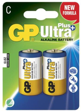 Batteri GP Ultra Plus, Size C, LR14, 1.5v (2p)