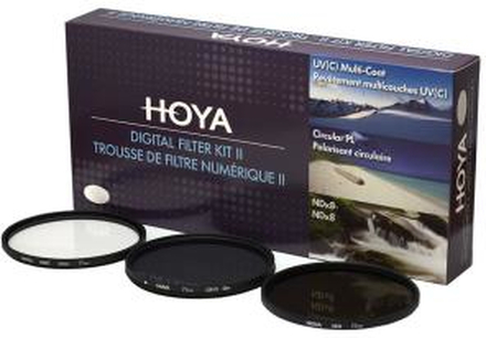 HOYA Filterkit UV(C) Pol.Circ. NDx8 43mm