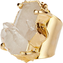 Gold Crystal Haze Athena ring smykker