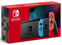 Nintendo Switch Basenhet - Neon red/ Neon blue