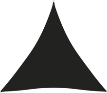 vidaXL Solsegel Oxfordtyg trekantigt 4,5x4,5x4,5 m svart