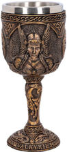 Valkyrie Goblet - Bronsfärgad Dryckesbägare 17 cm