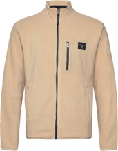 Oliver Full Zip Fleece Cardigan Tops Sweatshirts & Hoodies Fleeces & Midlayers Beige Lexington Clothing