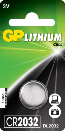 Knappcell GP Lithium CR 2032