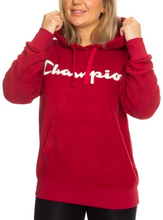 Champion American Classics Fleece Hooded Sweat Rot Polyester Small Damen