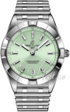 Breitling A77310101L1A1 Chronomat 32 Grön/Stål Ø32 mm