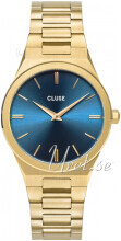 Cluse CW0101210005 Blå/Gulguldtonat stål Ø33 mm