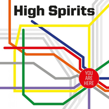 High Spirits: You Are Here (White/Grey)