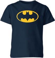Justice League Batman Logo Kids' T-Shirt - Navy - 3-4 Years - Navy