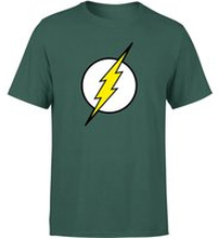 Justice League Flash Logo Men's T-Shirt - Green - M - Green
