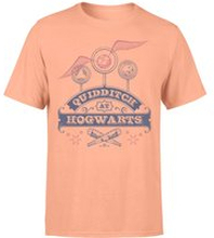 Harry Potter Quidditch At Hogwarts Men's T-Shirt - Coral - XS - Coral