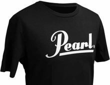 Classic Round Neck Basic T-shirt with large PEARL Logo on chest.