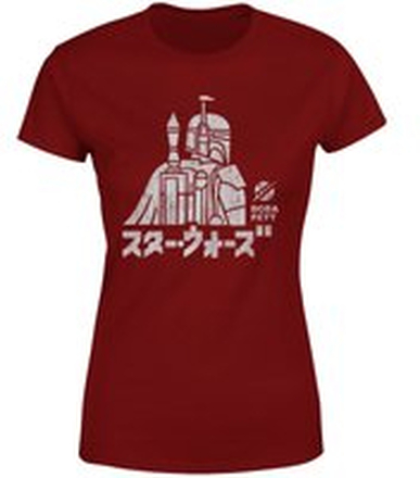 Star Wars Kana Boba Fett Women's T-Shirt - Burgundy - S - Burgundy