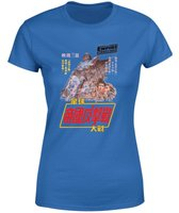Star Wars Empire Strikes Back Kanji Poster Women's T-Shirt - Blue - XL - Blue