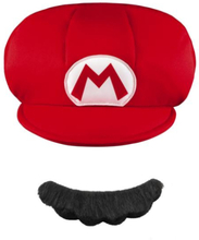 Disguise Super Mario Role Play Mario Hat & Mustache