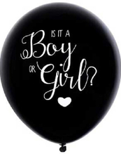 Is It A Boy Or Girl? - 46 cm Ballong med Konfetti til Jente - Gender Reveal