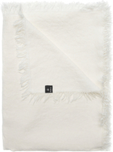Merlin Throw Home Textiles Cushions & Blankets Blankets & Throws Hvit Himla*Betinget Tilbud