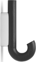 "Hook Hanger Mini Black Oak/Chrome Home Storage Hooks & Knobs Hooks Black Gejst"