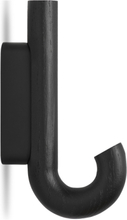 "Hook Hanger Mini Black Oak/Black Home Storage Hooks & Knobs Hooks Black Gejst"