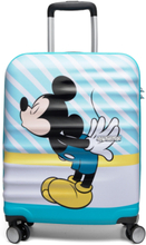 Wavebreaker Disney - Kiss Spinner 55 Mickey Blue Kiss Accessories Bags Travel Bags Multi/patterned American Tourister