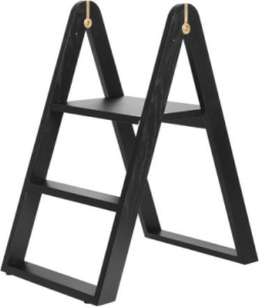 Reech Stepladder Home Furniture Chairs & Stools Stools & Benches Black Gejst