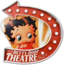Betty Boop - Betty's Theater Met Pijl - Led Lampjes