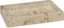 vidaXL Handfat gräddvit 38x24x6,5 cm marmor