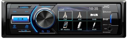 JVC autoradio KD-X561 1 DIN multimedia 3" skærm med FM og DAB+