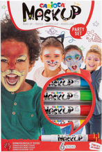Carioca Ansiktsfärg, Maskup Classic 6-Pack Toys Face Paints Multi/patterned Carioca