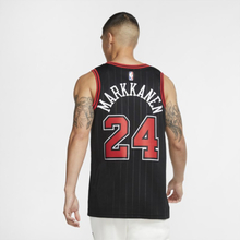 Lauri Markkanen Bulls Statement Edition 2020 Jordan NBA Swingman Jersey - Black