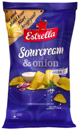 Estrella Sourcream & Onion - 175 gram
