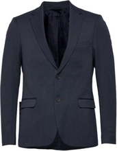 Sdfredrick Clas Blazer Suits & Blazers Blazers Single Breasted Blazers Navy Solid