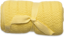 Baby Blanket, Fishb , Soft Yellow Home Sleep Time Blankets & Quilts Gul Smallstuff*Betinget Tilbud