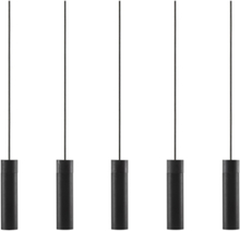 Tilo / 5-Pendant Home Lighting Lamps Ceiling Lamps Pendant Lamps Black Nordlux
