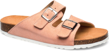 Biabetricia Buckle Sandal Shoes Summer Shoes Sandals Rosa Bianco*Betinget Tilbud