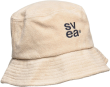 Svea Terry Bucket Hat Accessories Headwear Bucket Hats Beige Svea