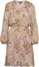 Women Dresses Light Woven Below Knee Knelang Kjole Multi/mønstret Esprit Collection*Betinget Tilbud