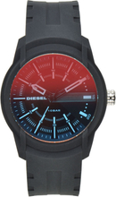 Diesel DZ1819 Horloge Armbar siliconen zwart 24 mm
