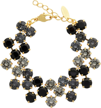 Black Caroline Sweat Bom Livia armbånd - Black Diamond Jewelry