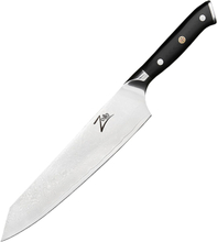 Alpha-Royal Japanese Serie 9" Kiritsuke-kniv damaskus-stål