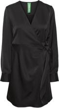 Black Vero Moda Snyvonne LS Mini Dress D1 kjoler