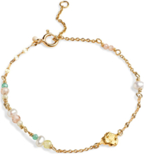 Bracelet, Lucie Accessories Jewellery Bracelets Chain Bracelets Gull Enamel Copenhagen*Betinget Tilbud