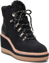 Ks Footwear Ksfw General Booties Shoes Boots Ankle Boots Laced Boots Black Kate Spade