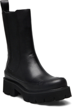 Calf Length Boots Shoes Chelsea Boots Black Ilse Jacobsen